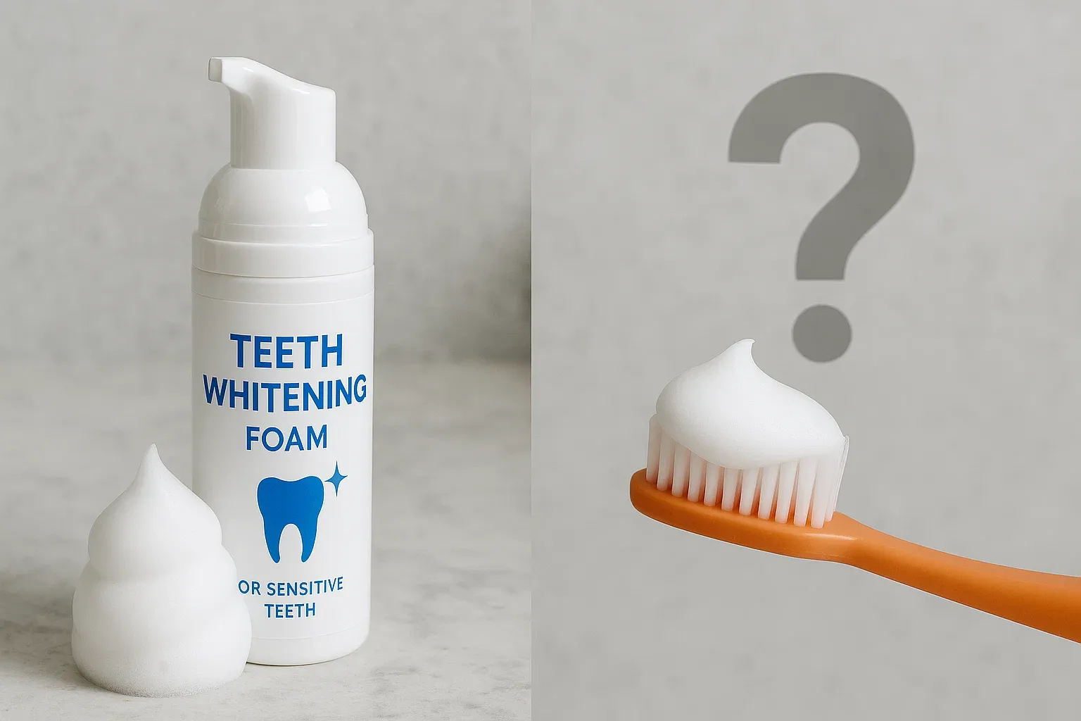 Espuma Clareadora Dental: Cuidado Eficaz ou Estratégia de Marketing?