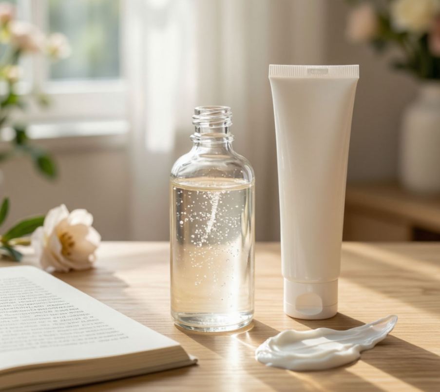 O que é o skincare minimalista e por que ele pode ser a solução para sua pele sensível