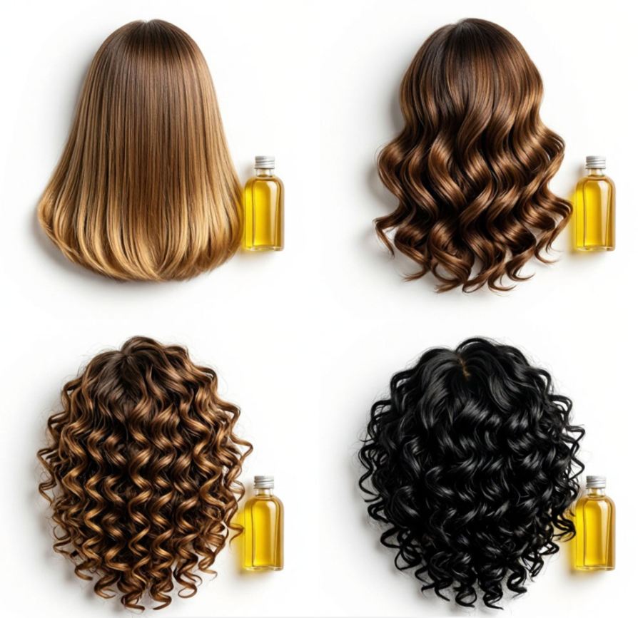 Tipos de óleos para o cabelo: quais usar e como aplicar para cada tipo de fio
