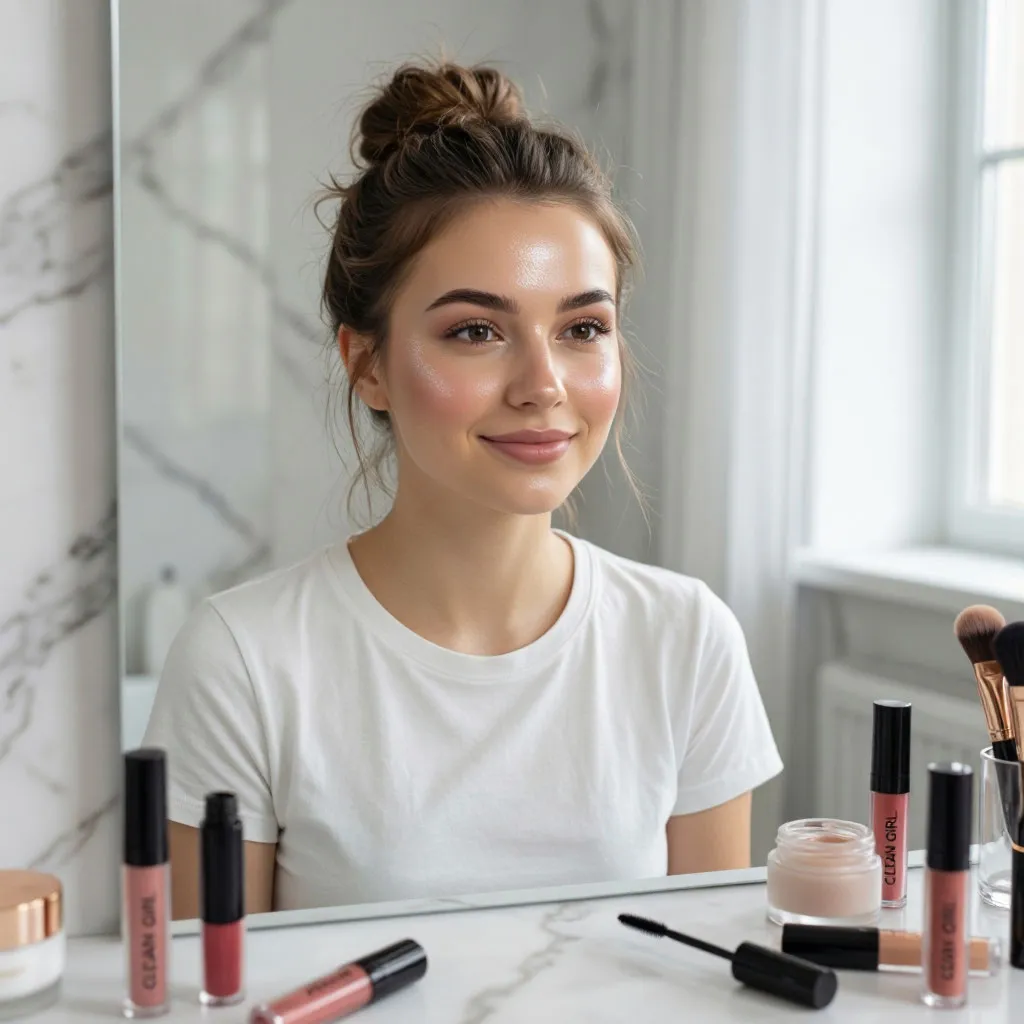 Maquiagem “Clean Girl”: Como conseguir um visual natural e radiante no dia a dia