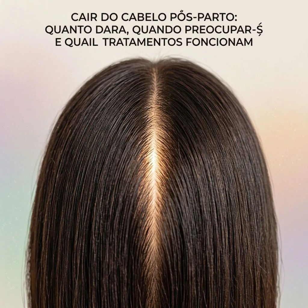 Cair do cabelo pós-parto: quanto dura, quando preocupar-se e quais tratamentos funcionam