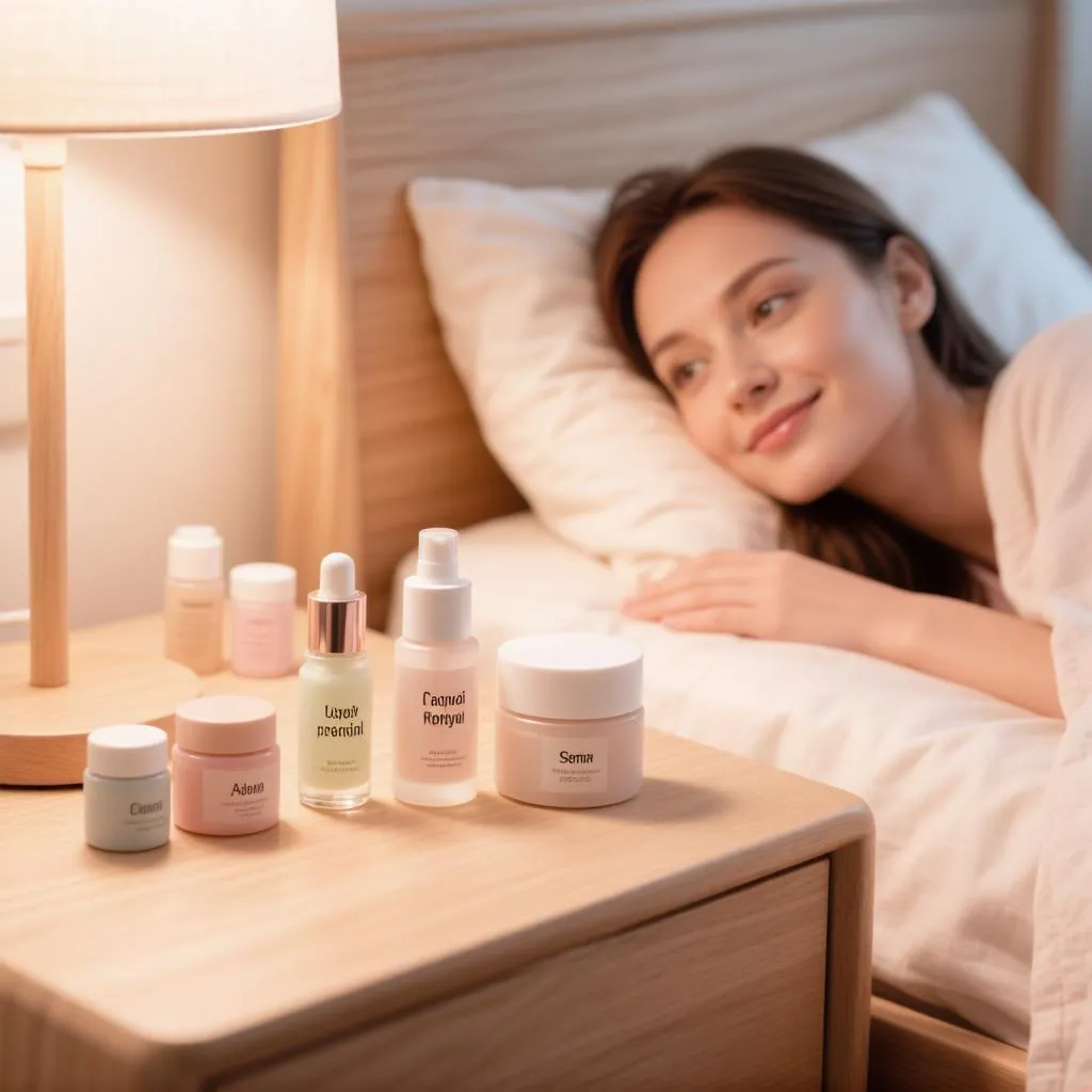 Rotina de skincare de noite: ordem correta dos produtos (essências, séruns, cremes)